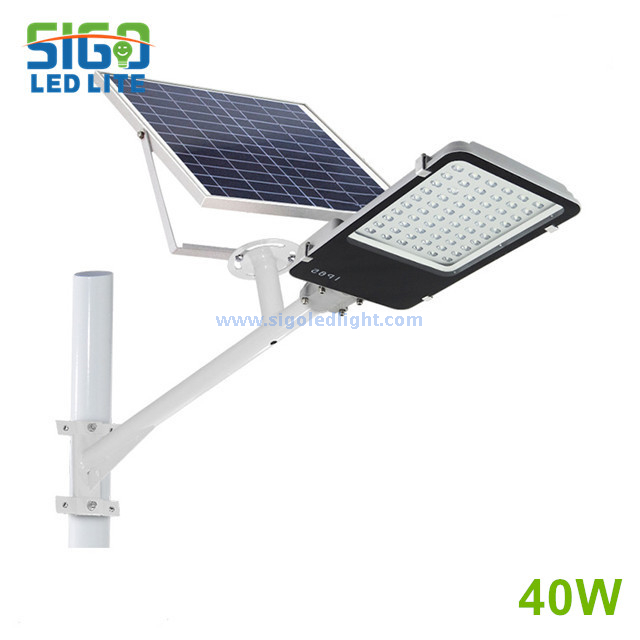 All in two Solar street light 40W for courtyard square school main road countryside road easy installation